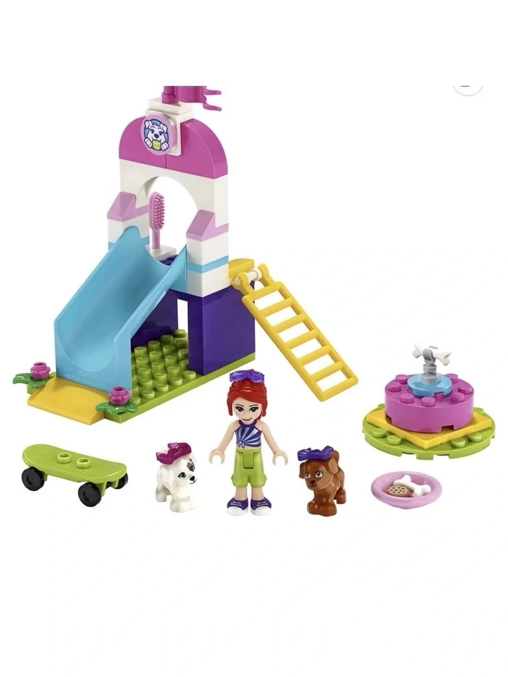 Lego Friends Puppy Playground Set - Purple, Pink, Green, Blue